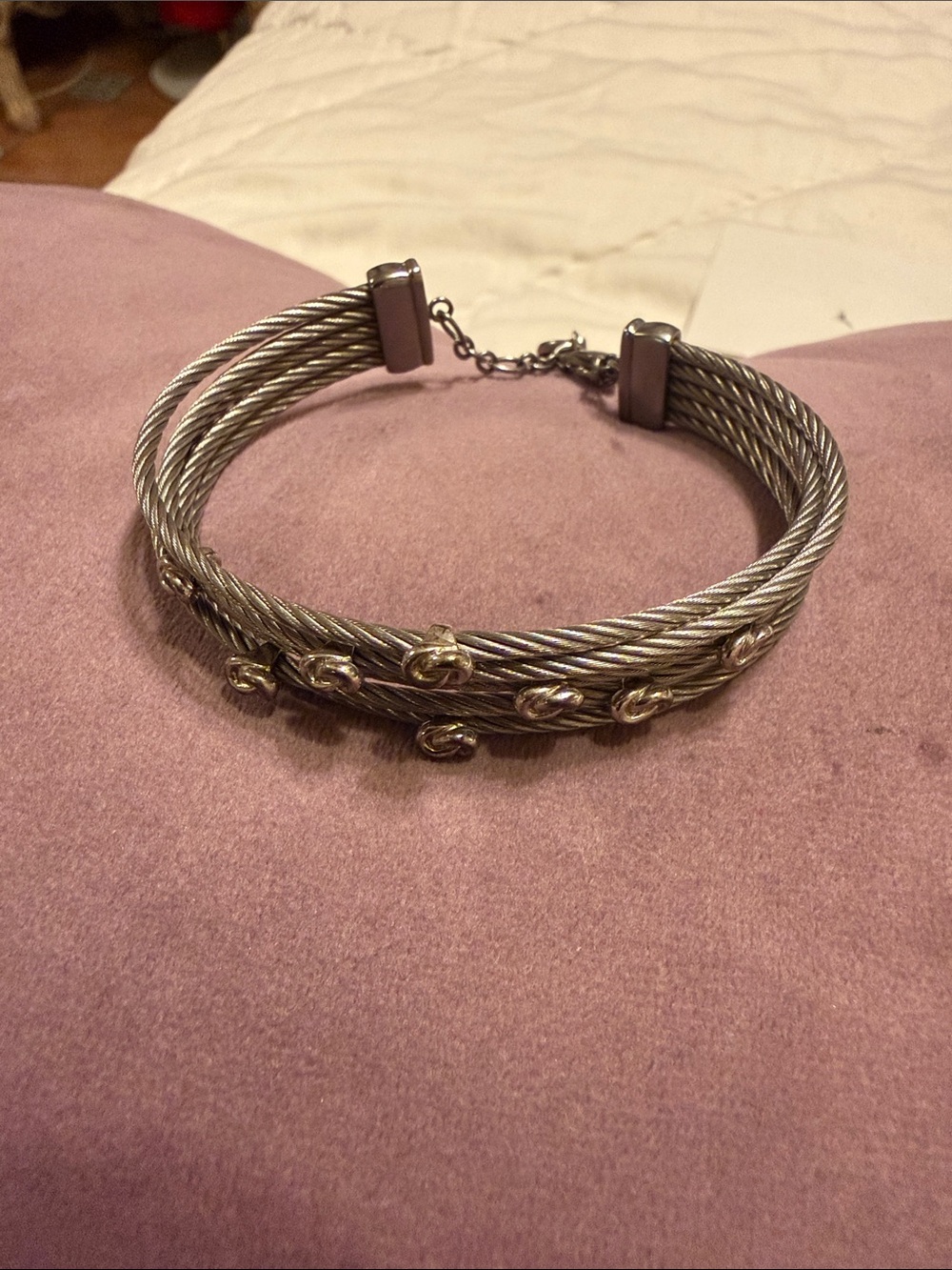 Charriol  Cable Wire Multi-Strand Bracelet